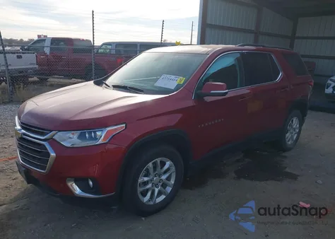 2021 Chevrolet Traverse Fwd Lt Cloth из США, поврежденный, VIN 1GNERGKW5MJ133687